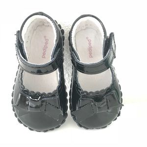 Pediped Black Patent originals NWOT 6-12